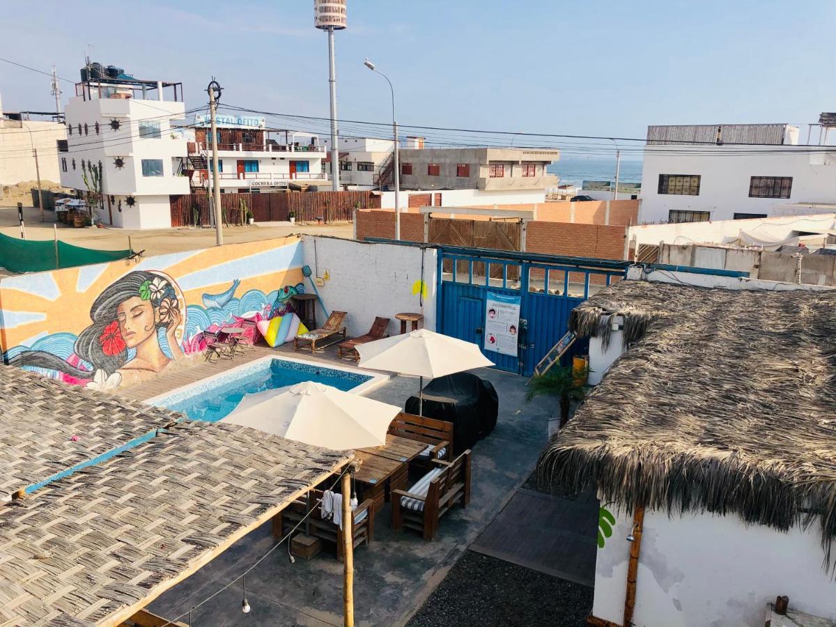 Surfari Punta Rocas Hostel Punta Negra Bagian luar foto