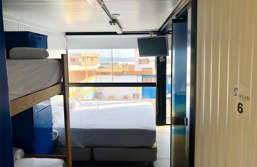 Surfari Punta Rocas Hostel Punta Negra Bagian luar foto